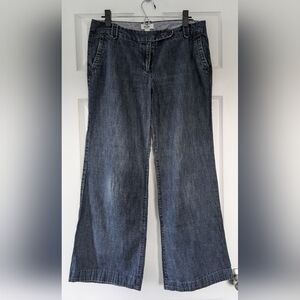 LOFT Marisa wide leg jeans